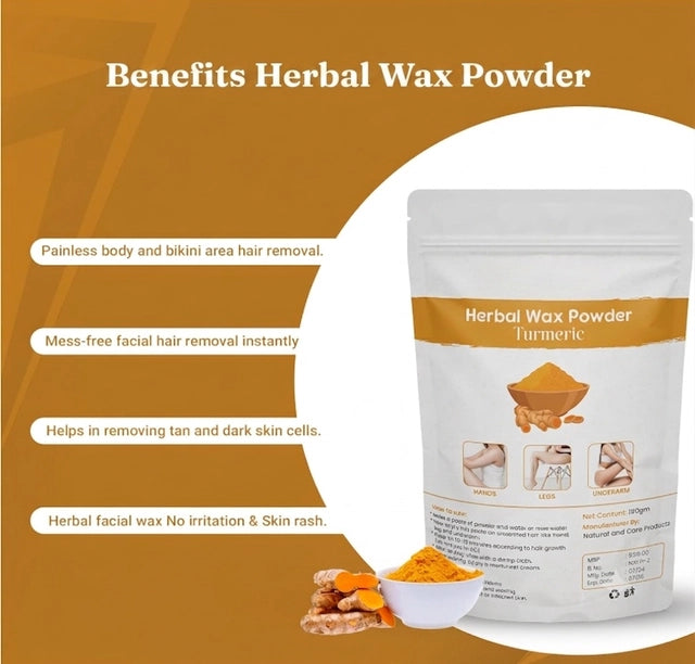 Turmeric Wax Powder ( Pack of 3 )