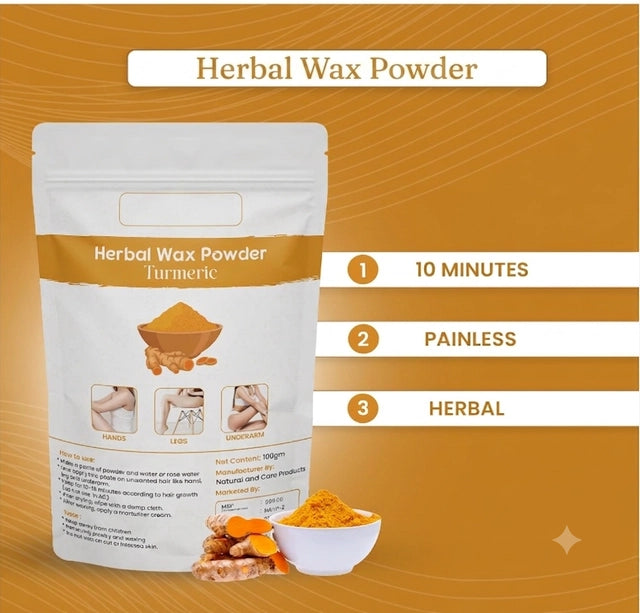Turmeric Wax Powder ( Pack of 3 )